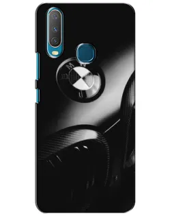 Чехол для Vivo Y15 с картинкой «Эмблема BMW — макро»