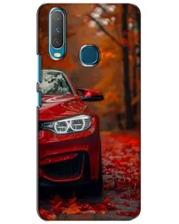 Чехол для Vivo Y15 с картинкой «Осенняя BMW M4»