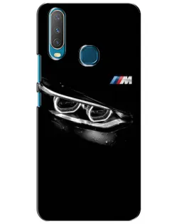 Чехол для Vivo Y15 с картинкой «BMW — взгляд тигра»