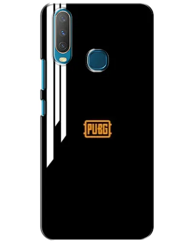 Чехол для Vivo Y15 с картинкой «PUBG — вертикальные линии»