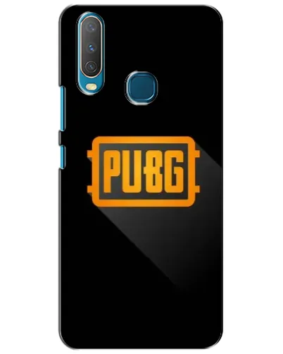 Чехол для Vivo Y15 с картинкой «PUBG — рамка лого»