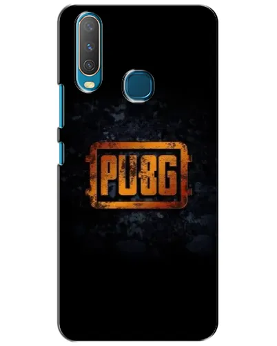 Чехол для Vivo Y15 с картинкой «PUBG — золотой логотип»