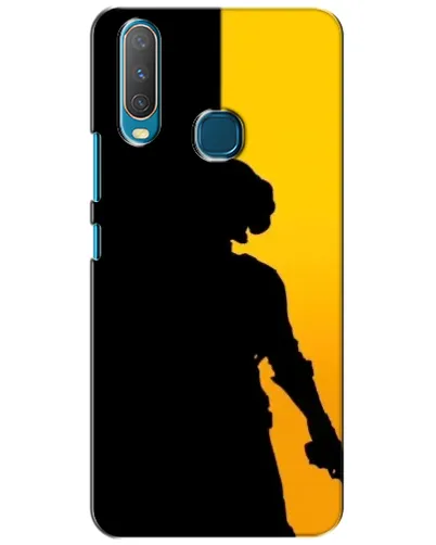 Чехол для Vivo Y15 с картинкой «Тень воина PUBG»