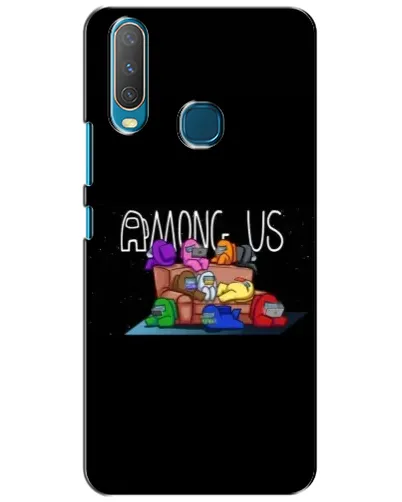 Чехол для Vivo Y15 с картинкой «Логотип Among Us» Чехол для Vivo Y15 с картинкой «Логотип Among Us»
