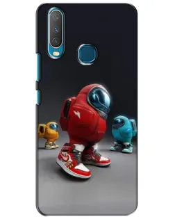 Чехол для Vivo Y15 с картинкой «Among Us — 3D стиль»