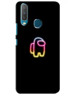 Чехол для Vivo Y15 с картинкой «Among Us градиент»