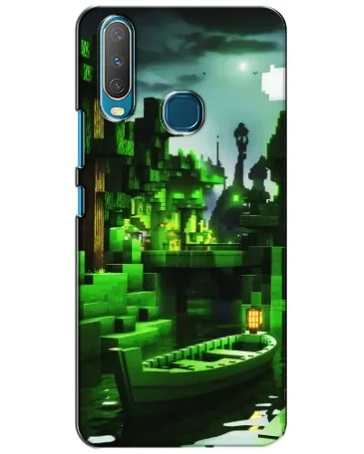 Чехол для Vivo Y15 с картинкой «Minecraft лесной пейзаж» Чехол для Vivo Y15 с картинкой «Minecraft лесной пейзаж»