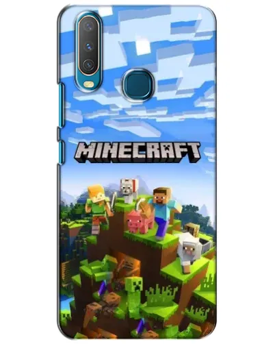 Чехол для Vivo Y15 с картинкой «Minecraft классический мир» Чехол для Vivo Y15 с картинкой «Minecraft классический мир»