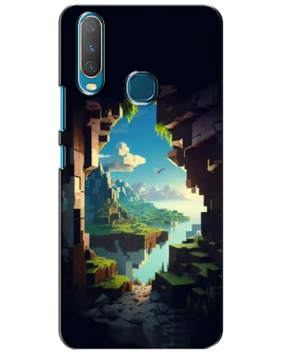 Чехол для Vivo Y15 с картинкой «Вид из пещеры» Чехол для Vivo Y15 с картинкой «Вид из пещеры»