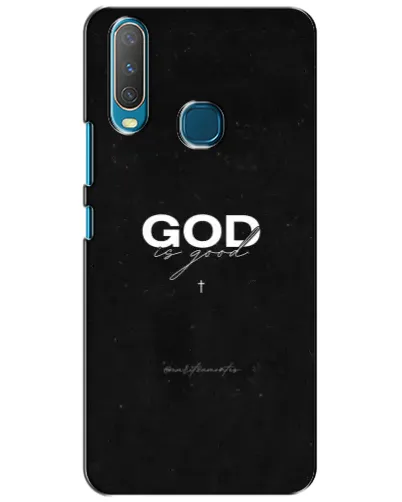 Чехол для Vivo Y15 с картинкой «GOD — Бог над всем»