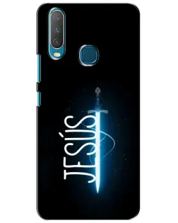 Чехол для Vivo Y15 с картинкой «Меч Духа Jesus»