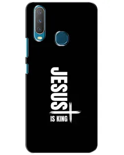 Чехол для Vivo Y15 с картинкой «Вертикаль веры Jesus»
