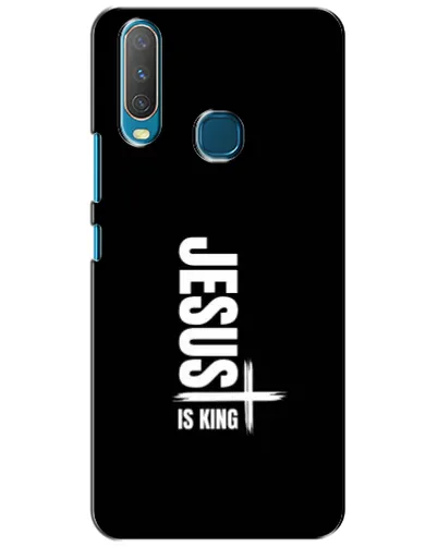 Чехол для Vivo Y15 с картинкой «Вертикаль веры Jesus»