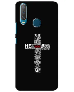 Чохол для Vivo Y15 з картинкою «Текстовий хрест»