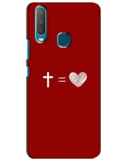 Чохол для Vivo Y15 з картинкою «Рівняння любові»