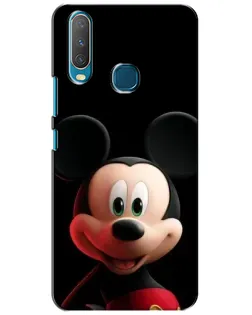 Чехол для Vivo Y15 с картинкой «Улыбающийся Микки Маус»