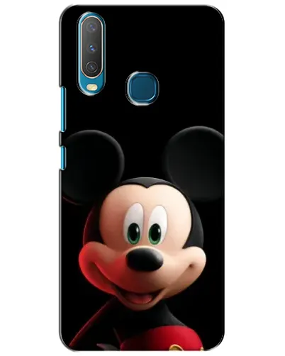Чехол для Vivo Y15 с картинкой «Улыбающийся Микки Маус»