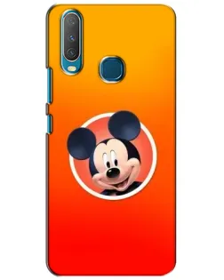 Чехол для Vivo Y15 с картинкой «Mickey в круге»