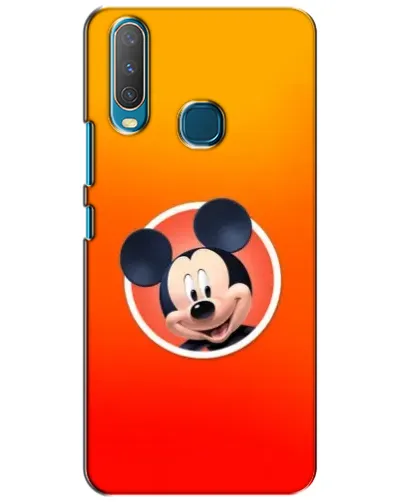 Чехол для Vivo Y15 с картинкой «Mickey в круге»