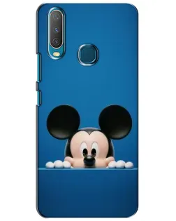 Чехол для Vivo Y15 с картинкой «Микки выглядывает»