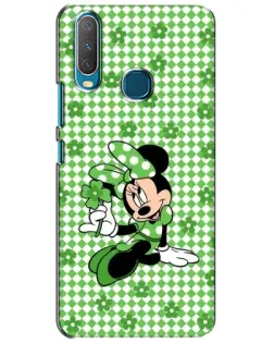 Чехол для Vivo Y15 с картинкой «Mickey в клетку»