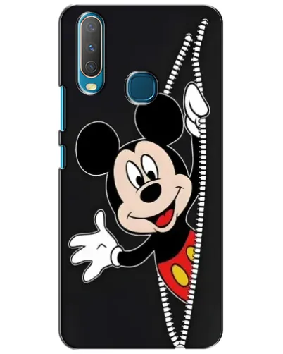 Чехол для Vivo Y15 с картинкой «Микки раздвигает стены»