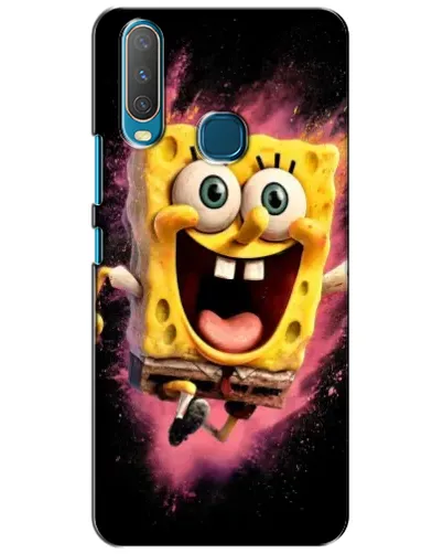 Чехол для Vivo Y15 с картинкой «Взрывной Спанч Боб»
