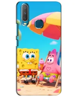 Чохол для Vivo Y15 з картинкою «Відпочинок на пляжі»