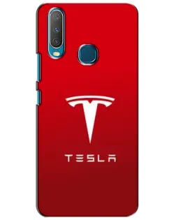 Чехол для Vivo Y15 с картинкой «Tesla Red Classic» Чехол для Vivo Y15 с картинкой «Tesla Red Classic»