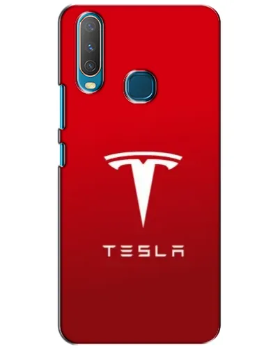 Чехол для Vivo Y15 с картинкой «Tesla Red Classic»