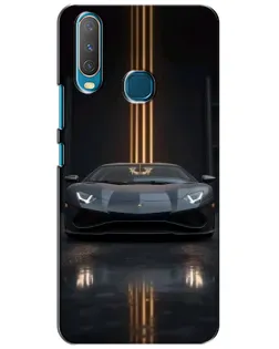 Чехол для Vivo Y15 с картинкой «Lamborghini золотые линии» Чехол для Vivo Y15 с картинкой «Lamborghini золотые линии»