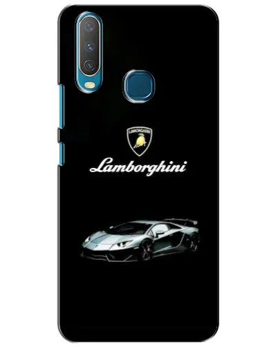 Чехол для Vivo Y15 с картинкой «Логотип Lamborghini классика»