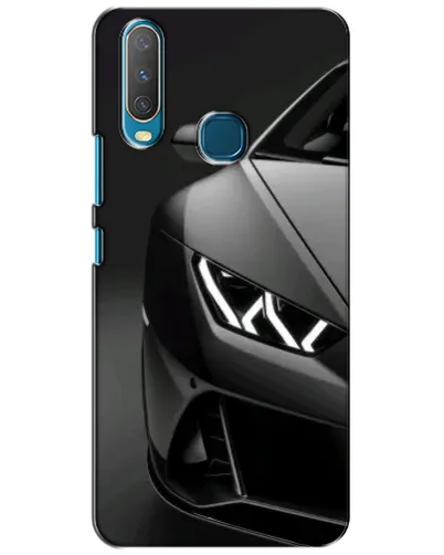 Чехол для Vivo Y15 с картинкой «Lamborghini фары детализация»