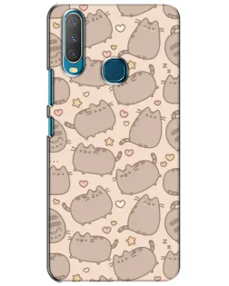 Чехол для Vivo Y15 с картинкой «Маленькие Пушины»