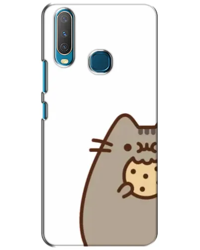 Чехол для Vivo Y15 с картинкой «Пушин с печеньем»