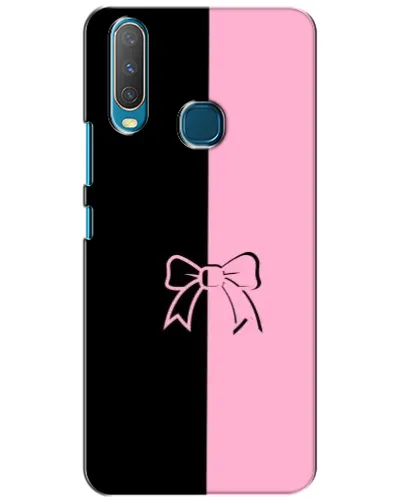 Чехол для Vivo Y15 с картинкой «Половинки банта» Чехол для Vivo Y15 с картинкой «Половинки банта»