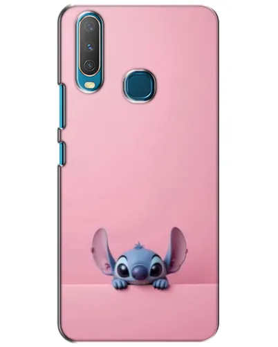 Чехол для Vivo Y15 с картинкой «Stitch выглядывает»