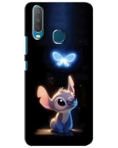 Чехол для Vivo Y15 с картинкой «Сияющий Стич»