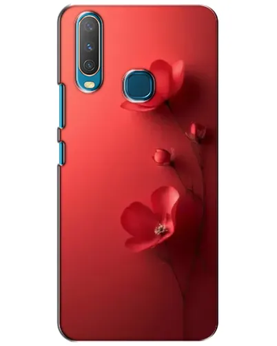 Чехол для Vivo Y15 с картинкой «Маковые соцветия»