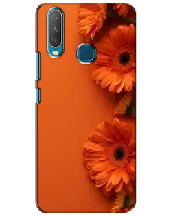 Чехол для Vivo Y15 с картинкой «Оранжевые герберы» Чехол для Vivo Y15 с картинкой «Оранжевые герберы»
