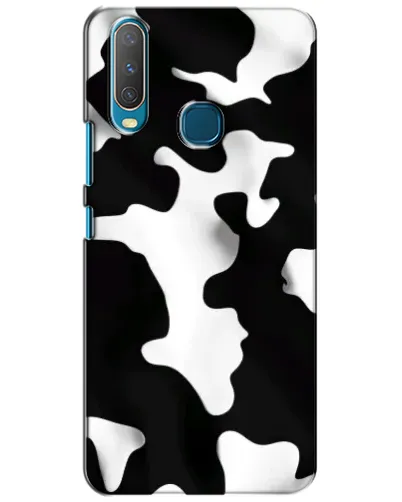 Чехол для Vivo Y15 с картинкой «Черно-белое пятно»