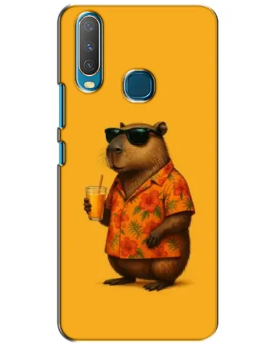 Чехол для Vivo Y15 с картинкой «Капибара на отдыхе» Чехол для Vivo Y15 с картинкой «Капибара на отдыхе»