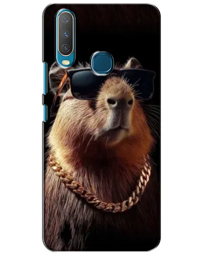 Чехол для Vivo Y15 с картинкой «Капибара золотая цепь» Чехол для Vivo Y15 с картинкой «Капибара золотая цепь»