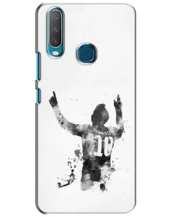 Чохол для Vivo Y15 з картинкою «Чорно-білий силует Мессі» Чохол для Vivo Y15 з картинкою «Чорно-білий силует Мессі»