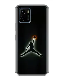 Чехол для Vivo Y15s с картинкой «Jordan Gradient Logo» Чехол для Vivo Y15s с картинкой «Jordan Gradient Logo»