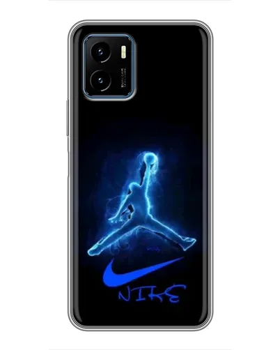 Чехол для Vivo Y15s с картинкой «Jordan Neon Blue» Чехол для Vivo Y15s с картинкой «Jordan Neon Blue»