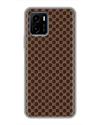 Чохол для Vivo Y15s з картинкою «Gucci — шоколадна сітка» Чохол для Vivo Y15s з картинкою «Gucci — шоколадна сітка»