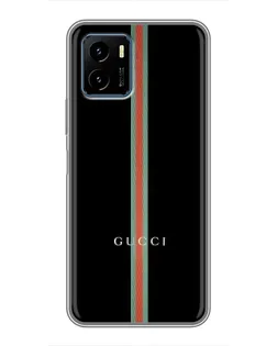Чохол для Vivo Y15s з картинкою «Gucci — строга лінія»