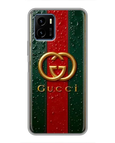Чохол для Vivo Y15s з картинкою «Gucci — фірмова смуга та золото» Чохол для Vivo Y15s з картинкою «Gucci — фірмова смуга та золото»
