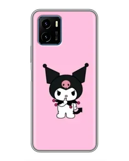 Чехол для Vivo Y15s с картинкой «Kuromi — розовая нежность» Чехол для Vivo Y15s с картинкой «Kuromi — розовая нежность»